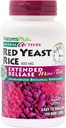 NaturesPlus Herbal Active Red Yeast Rice Extended Release 600 mg - 120 Mini-Tabs, Pachet de 2 - Suportă General Well-Being - Vegetarian, Gluten gratuit - 120 Total Serviri