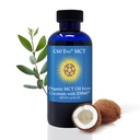 MCT Ulei de nuci de cocos cu C60 ESS60, Suport Immune, Ajutor de somn bogat în antioxidanți, Flexibilitate și Supliment de sprijin comun, promovează wellness MCT pentru energie Boost, 8 oz