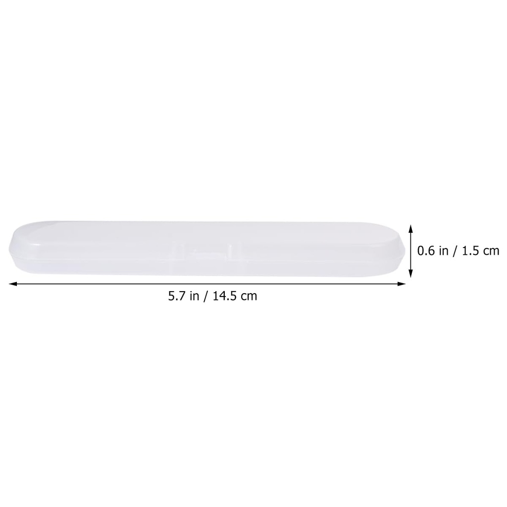 2pcs termometru caz din plastic termometru digital cutie de stocare Containere cutie de ace cutie de cartușe pentru Home Office Travel