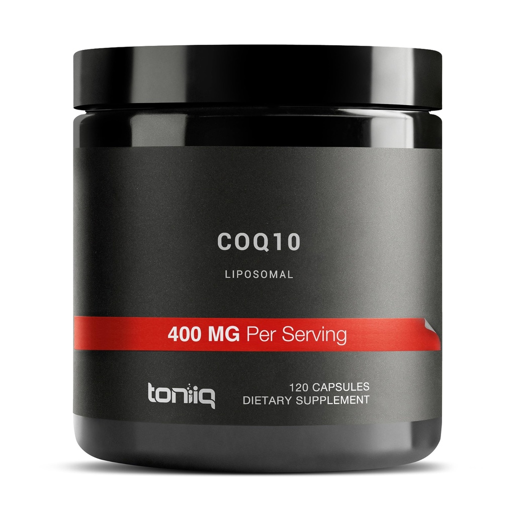 Liposomal CoQ10 400mg - 98% Coenzimă pură Q10 - Formulă de rezistenţă suplimentară cu absorbţie crescută 