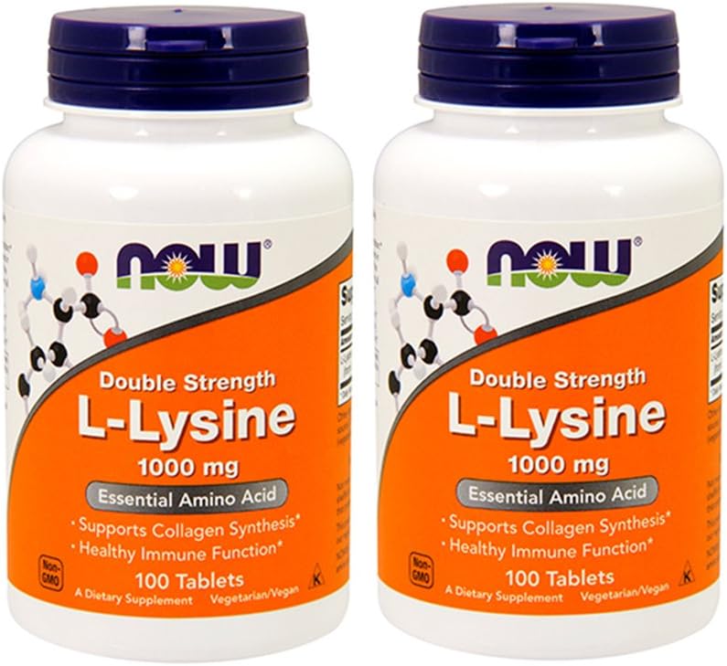 ACUM alimente L-Lysine 1000mg, 100 comprimate (Pachet de 2)