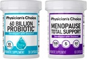 Suport pentru menopauza medicului + Suport pentru sanatate digestiva Bundle - 60ct
