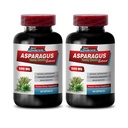 Pastilele diuretice - Sparanghel 600 MG - Extract de Young Shoots - Supliment alimentar Premium - Supliment antioxidant pentru extract de piele - extract de sparanghel, supliment antioxidant, pastile de maltodextrină - 2B 120 capsule