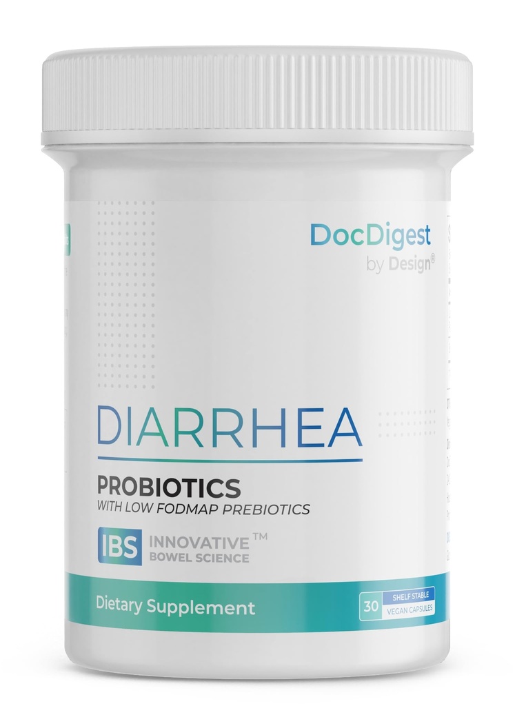 IBS Anti Diaree Probiotic pentru Relief Diaree şi IBS-D - Studii clinice Pastile antidiareelice pentru Confort pe termen lung - Diaree Medicaţie pentru adulţi - Supliment IBS Specializat şi Medicină