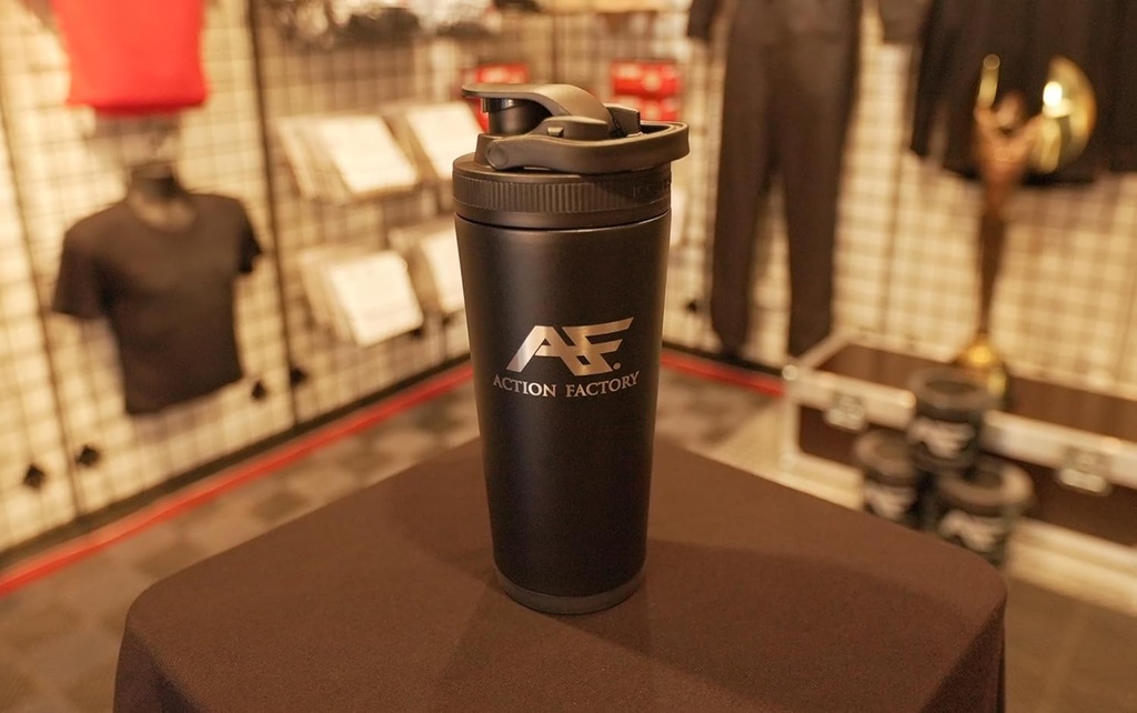 AF Logo Iceshaker izolat din oțel inoxidabil flacon de apă