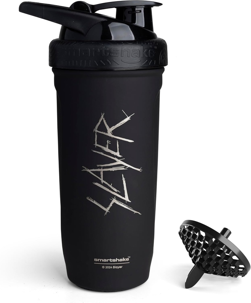 Smartshake Rockband Reforce din oțel inoxidabil Proteina Shaker Sticla - Gimnastica neizolata Sticla de gimnastica 