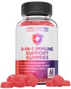Atlantis Nutritie 8-in-1 Suport imun Gummies cu Elderberry 
