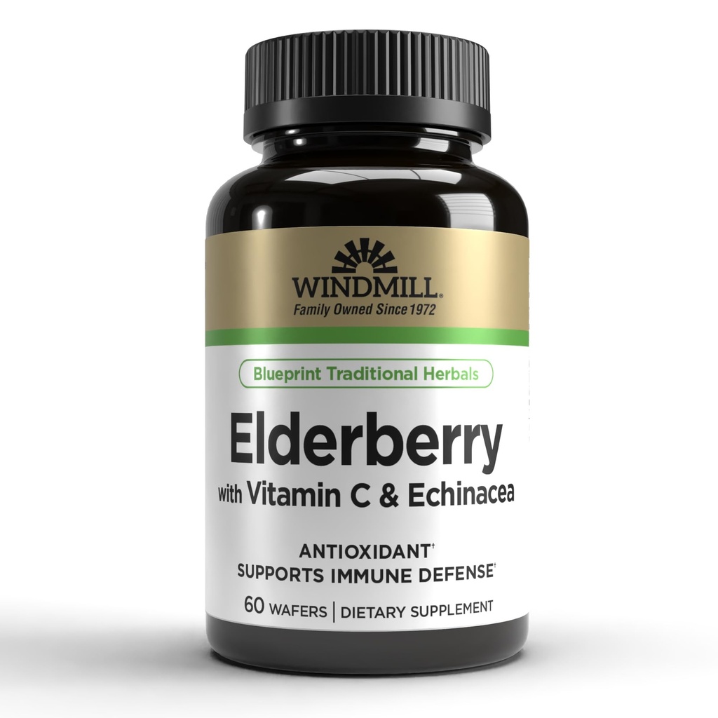 Mori de vânt cu vitamina C & Echinacea capsule 60 Ea