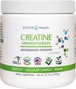 Eniva Health Creatine Monohidrat Powder, Aminoacid, Micronized Powder, 70 Servings 5 G 12,3 oz, Muscle Support, Muscle Growth, Cellular Energy, Cognitive Focus, Ultra-Pure, Pharmaceutical Grad