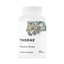 THORNE - Citrat de potasiu - Supliment de potasiu foarte absorbabil pentru rinichi, inimă şi suport scheletal * - 90 Capsule