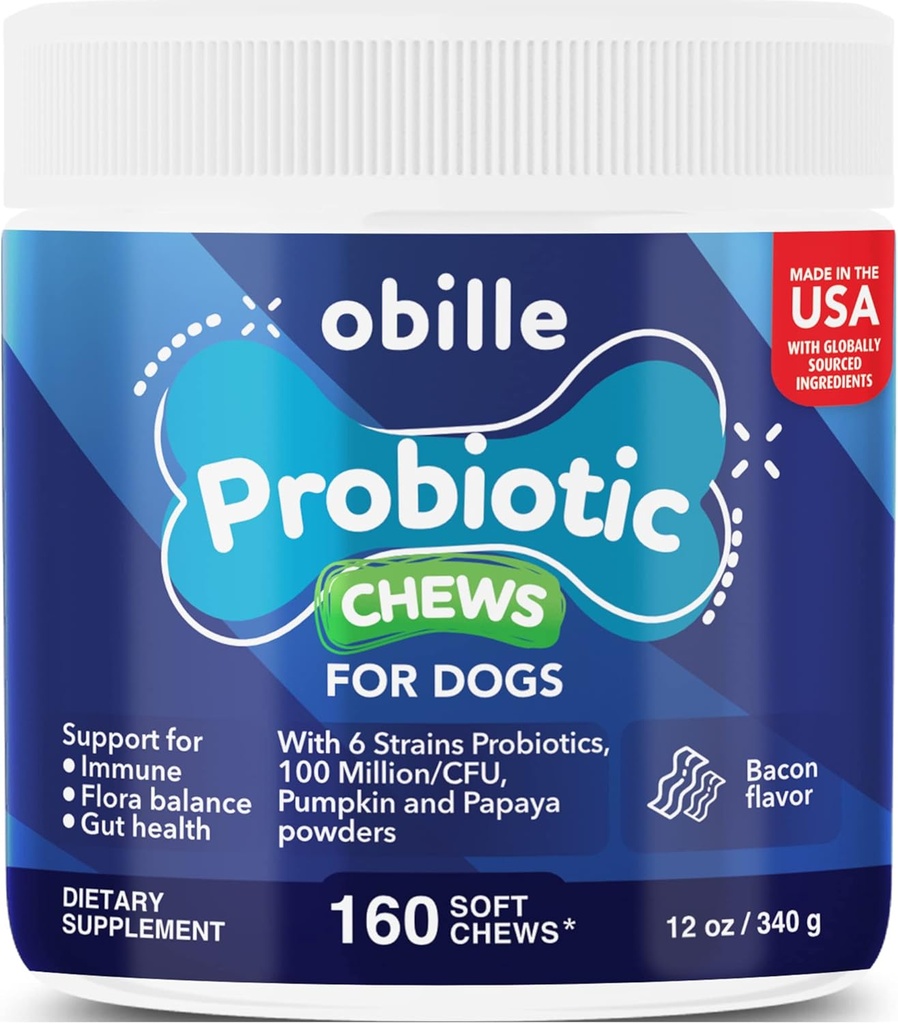 Probiotice pentru câini 160 Chews 12 oz 