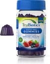 TruBiotice Gumiile probiotice cu prebiotice și vitamina D3, Gummy fără zahăr pentru bărbați și femei Digestive & Immune Health, Sprijină Regularitatea și ajută la ameliorarea discomfortului abdominal minor, 50 Gummies