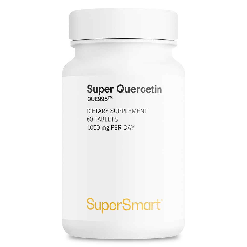 Supersmart - Super Querbetin 1000 mg pe zi (QU995) - Supliment Querbetin de înaltă puritate - Bioflavonoizi naturali 