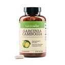 Natural Garcinia Cambogia - 60% extract de concentrare HCA, suport natural pentru obiectivele de greutate și nivelurile de energie - Vegan, non-GMO, gluten gratuit - 180 capsule[2-6 lună de aprovizionare]