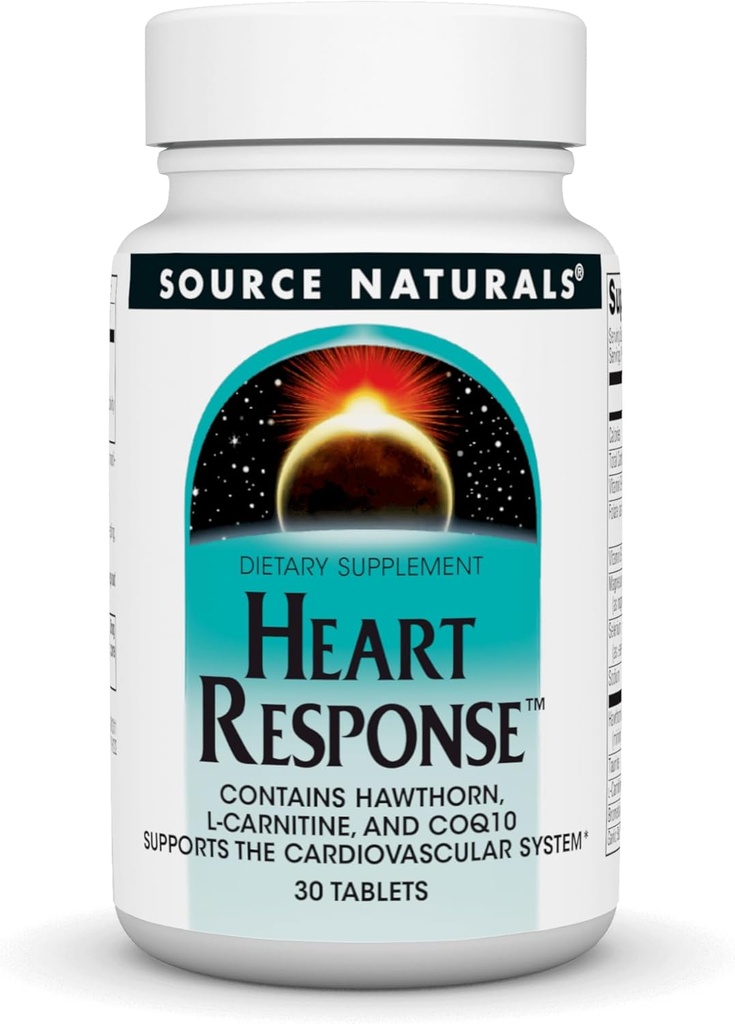 SURSE NATURALE de răspuns cardiac comprimat, 30 Număr