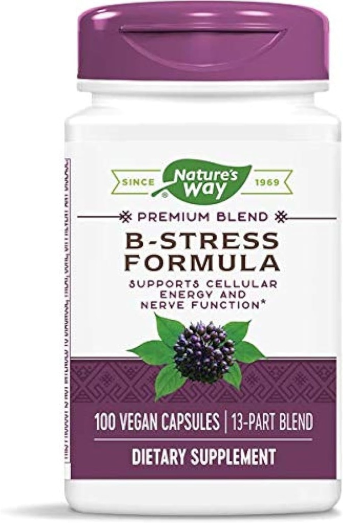 Naturas Way B-Stress Formula 100vegcp (Pachet de 2)