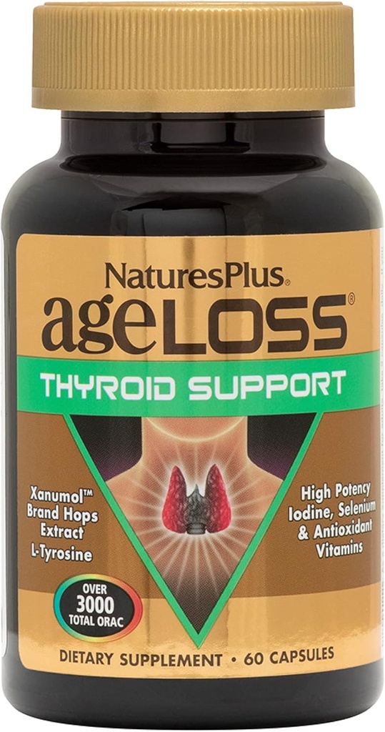 NATURĂ PLUS Ageloss tiroidian, 60 CT