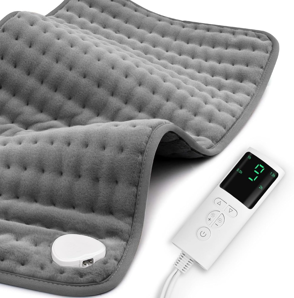 Pad de încălzire pentru Relief dureri de spate & cramps 17"x33" Opţiuni de căldură mare, Umezeală uscat, XL electrice de încălzire pad-uri, 9 setări de căldură, Masina de spălat, Auto-off, Cadouri pentru femei, mama, Bărbaţi