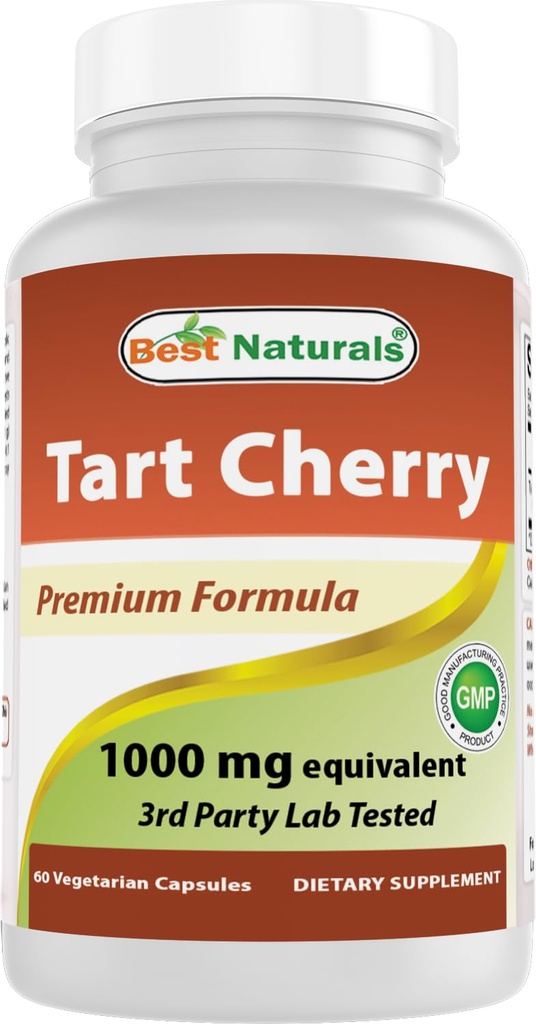 Cel mai bun extract de cireşe tartă naturale 1000 mg 60 Vcaps