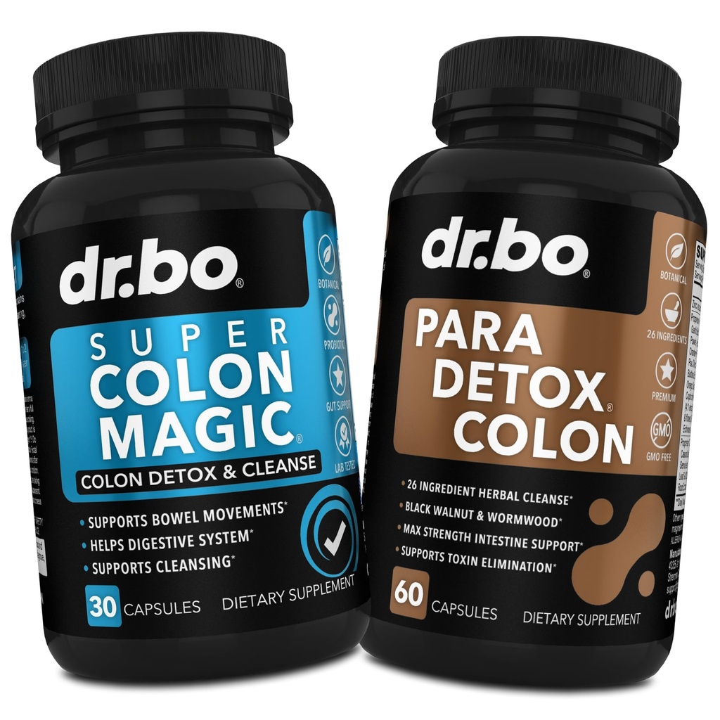 Colon Cleanser Detox & Body Cleanse - 15 zile Colon Cleanse Pastile cu Probiotic & Garda Intestinală Curatenie - Poop Bowel Miscarea Suplimente pentru Stomac Intestinal Blooting Suport pierdere de stomac