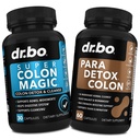 Colon Cleanser Detox & Body Cleanse - 15 zile Colon Cleanse Pastile cu Probiotic & Garda Intestinală Curatenie - Poop Bowel Miscarea Suplimente pentru Stomac Intestinal Blooting Suport pierdere de stomac