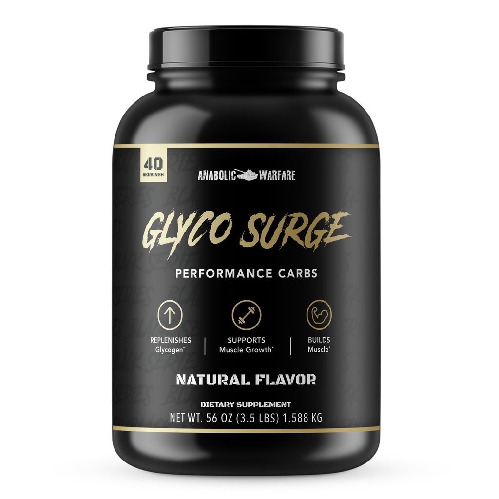 Anabolic Warfare Glyco Surge Glycogen Suplimentul carbohidrati de performanta pentru a ajuta Lean musculare de crestere, post de antrenament recuperare si rezistenta* (Actual 40 Serviri)