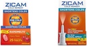 Zicam Rece Remedy, Cherry Rapidmelts (25 Count) și No-Drip Nasal Spray (0,5 Ounce) Bundle