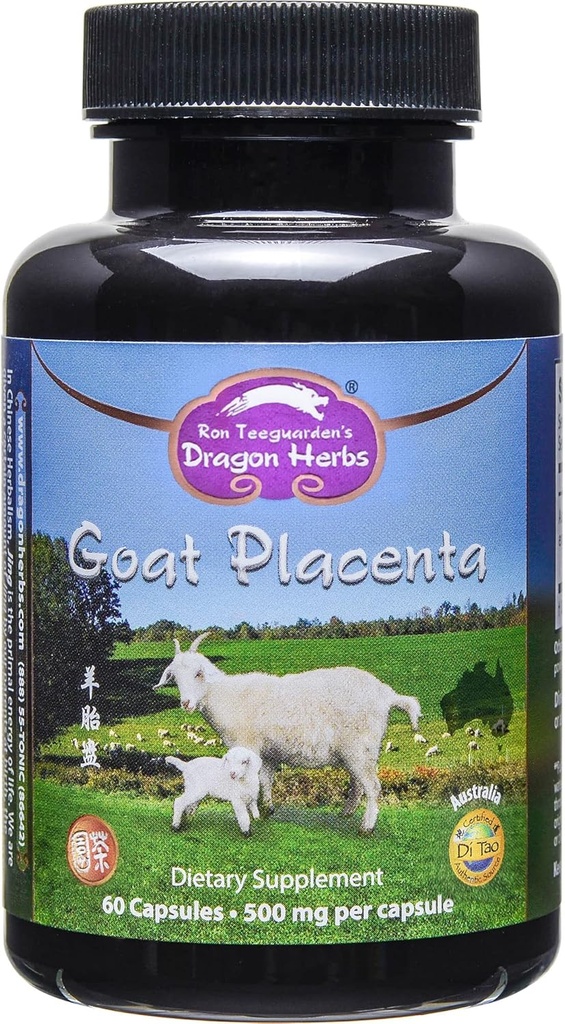 Dragon Herbs - Capre Placenta Capsule - 500 mg - 60 capsule