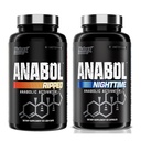 Nutrex Cercetare Anabol Ripped & Nighttime PM Muscle Builder și Shredding Combo