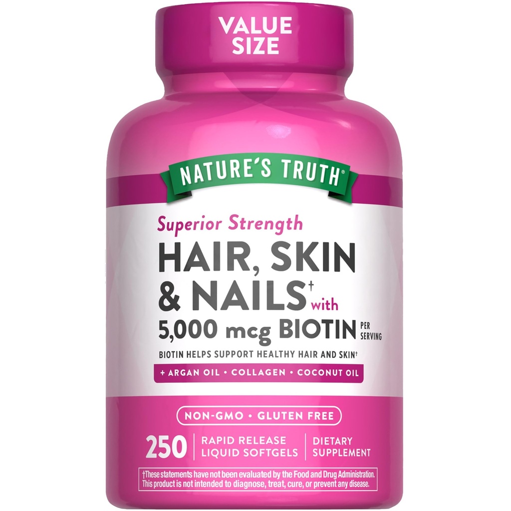 Natura's Truth Hair, Skin & Nails Vitamine 