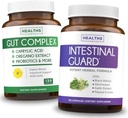 Guard Intestinal & Gut Complex (2-Month Supply) Guard Combo - Guard Intestinal Guard (120 capsule) Potent Natural Formula & Gut Complex (120 capsule) Natural Candida Support - All-in-one Support