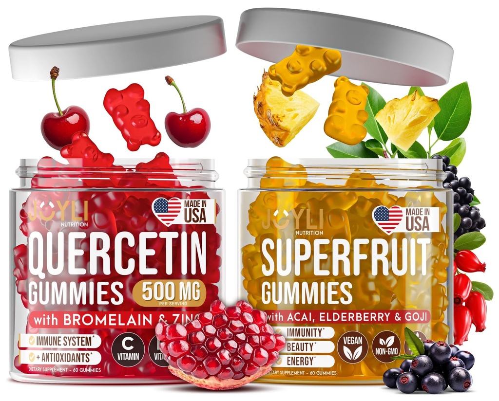 Joyli Querbetin & Superfruit Gummies Bundle 