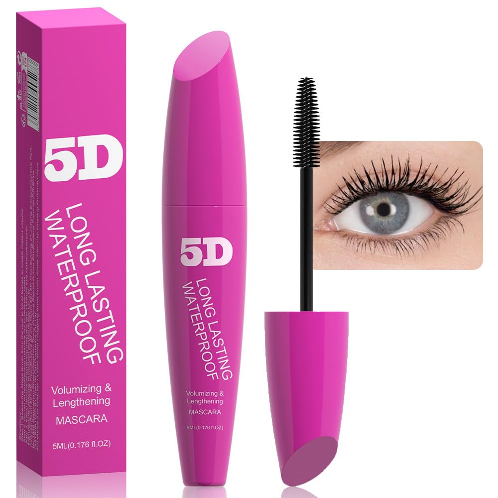 Negru volumizant Curl lung-purtarea Mascara-Proba de lungime intensa Feathery moale Lashes complet rezistent la apa Nu flauking non shumping Clumping, Cruditate gratuit