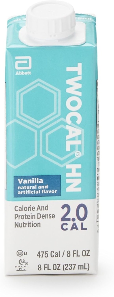 Supliment oral 2Cal generic HN Vanilla 8oz gata de utilizare (cazul 24)