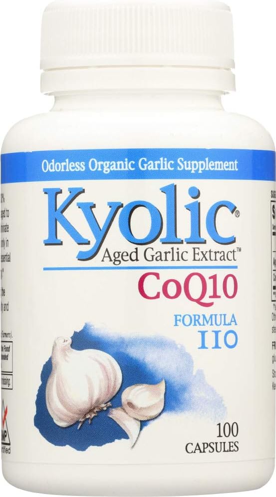 Extract de usturoi w/ Co- Q-10 Formula 110, 100 capace