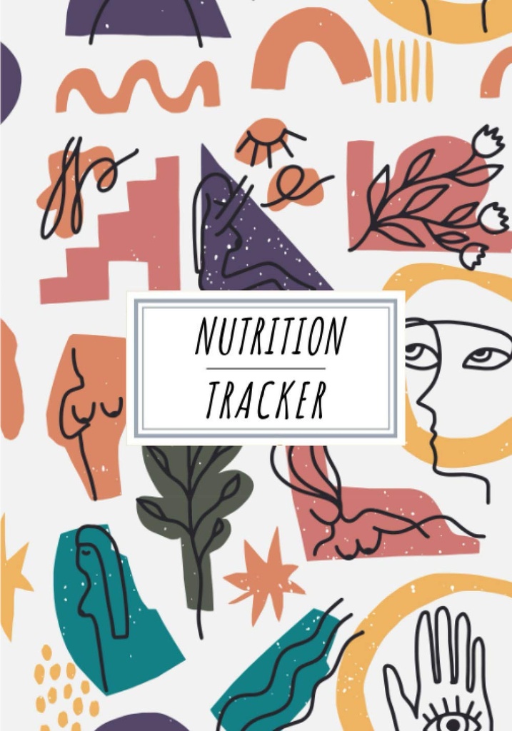 Nutritie Tracker: Daily Nutritional Journal to Keep Track and Reviews 