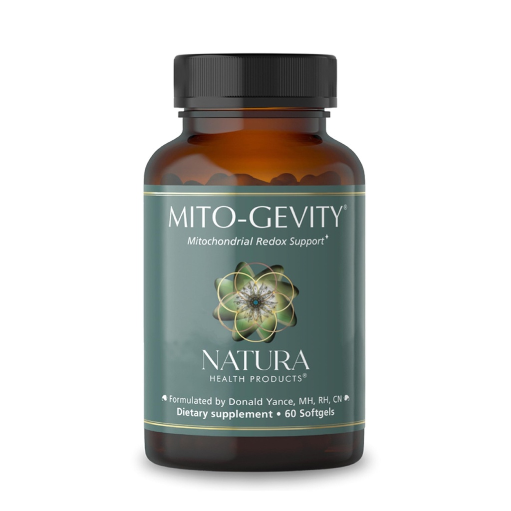 Natura Produse de sănătate Mito-Gevity (CV-Res-Q) Suplimentul pentru energie mitocondrială și suport pentru longevitate* - Cu Resveratrol, Hawthorn, Silibinol, acid R-Alpha Lipoic (R-ALA) (60 capsule)