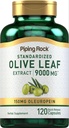 Piping Rock Olive Leaf Extract Capsulele de frunze de 