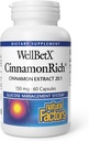 Factori naturali WellBetX CinnamonExtract de Rich 150 mg, 60 capsule