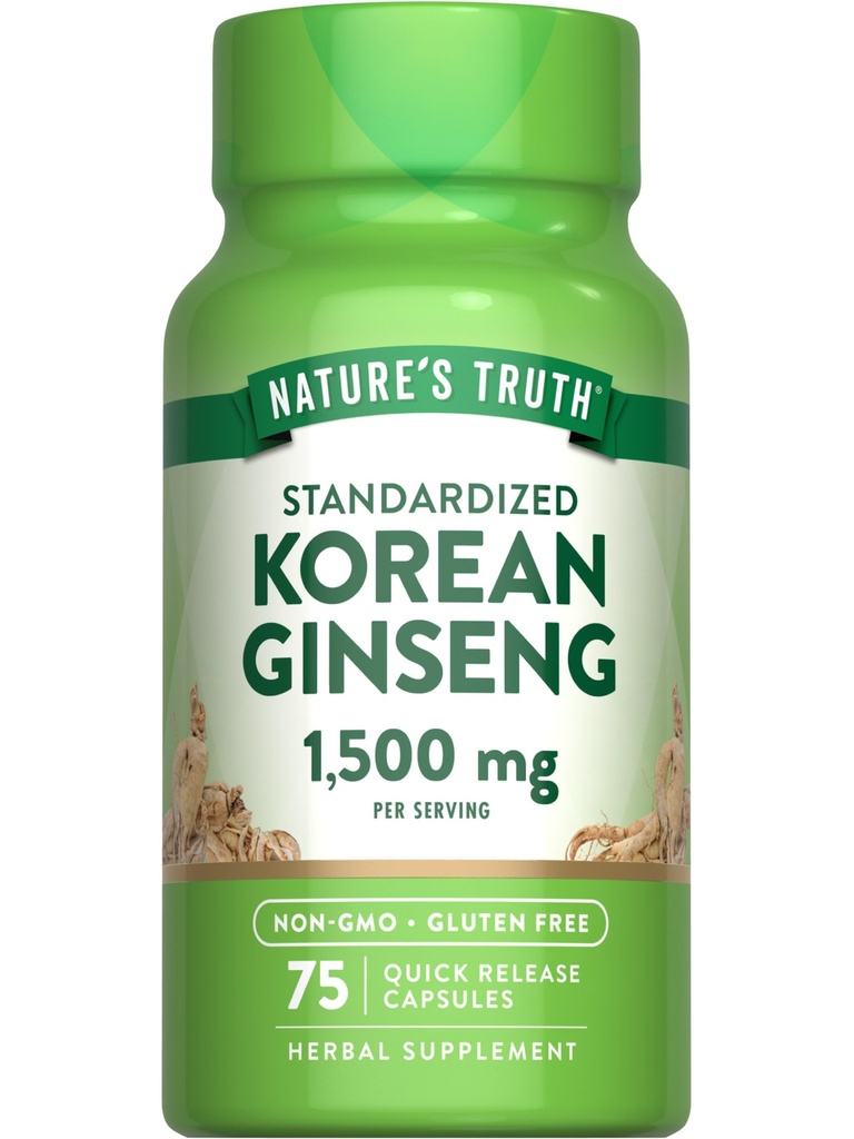 Natura's Truth Korean Ginseng Capsules 