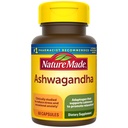 Natura făcut capsule Ashwagandha 125mg pentru suport de stres, 60 capsule, 60 zile de aprovizionare