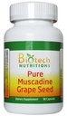 Muscadină Seminte de struguri 100% Pure Muscadine Seed 90 capsule per flacon 650mg per capsulă