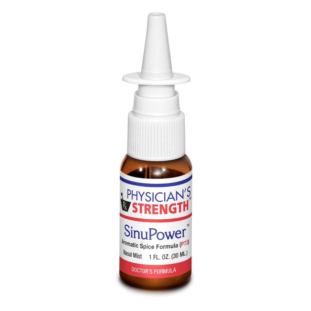 Puterea Medicului SinuPower Mist - 1 fl oz - Suporturi Sanatos Membranes & Sinuss - cu P73 Oregano - Non-Adictive