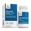 Terry natural de îngrijire tiroidiană Plus - Supliment pentru a ajuta tiroida - Supliment alimentar pentru energie si suport pentru par sanatos - Supliment cu L-Tyrosine & Seleniu - 120 capsule