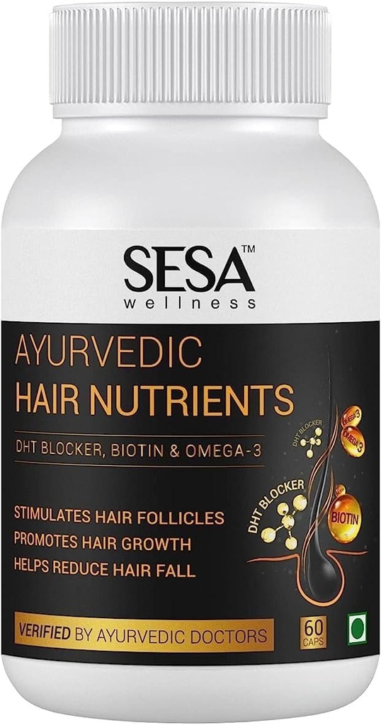 Generic SE-SA DHT Blocker (60 Veg Capsule) 100% Herbal cu NU Efecte secundare cunoscute - de farmacie