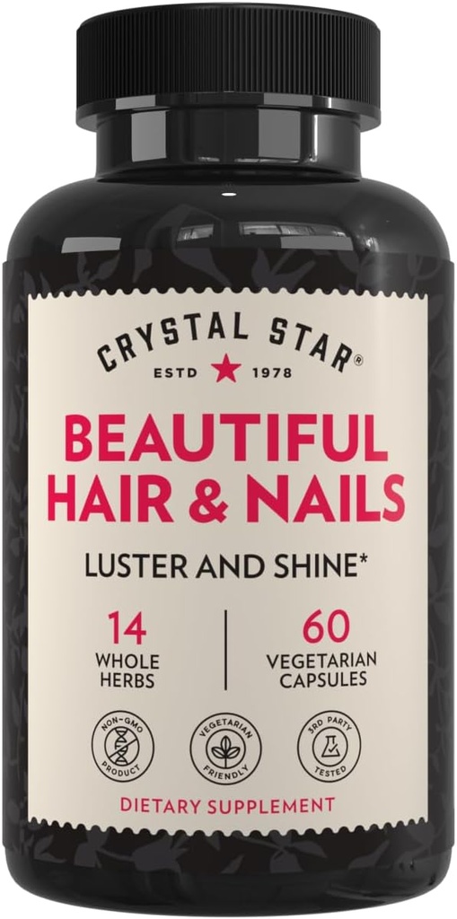 Steaua de cristal Frumos păr şi unghii Supliment (60 capsule) 