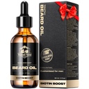 Waking Forest Beard Crowth Oil - Biotin Sandalwood Oil with Vitamin E, Rosemary & Castor for Thischer, Softer, Stronger Beards (2oz)