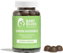 Baby Blues Green Goddess Gummies, 60 Conte Supliment alimentar, Plant-Based, Gummy Form