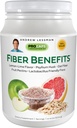 ANDREW LESSMAN Fiber Benefits Powder 60 Servings - Lemon-Lime, Gentle, Natural Soluble/Insolubil Fiber, Promovează Regularitatea, Curățarea. Psyllium Husk, Oat, Apple, Grapefruit, Gumă de guar, Probiotice