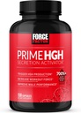FORCE FACTOR Prime HGH Secretion Activator Supplement for Men with L-Arginine and L-Glutamine to Trigger HGH Production, Boost Workout Force, and Improve Athletic Performance, 150 Capsules